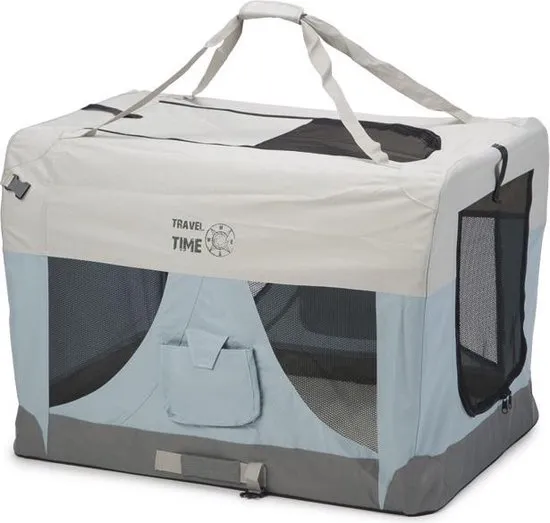 Beeztees Travel Time - Hondenbench - Nylon - 91x63x63 cm