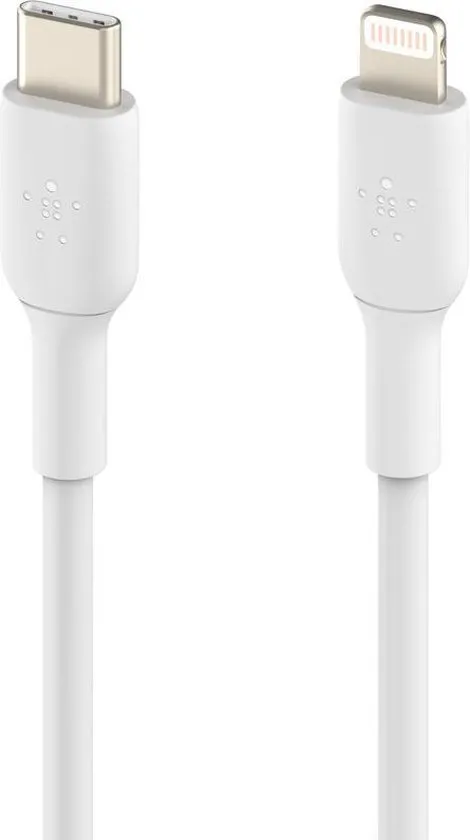 Belkin BOOST↑CHARGE™ iPhone Lightning naar USB-C kabel - 1m - Wit