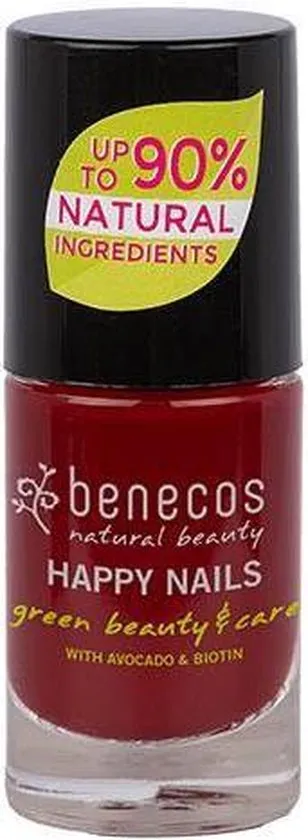 Benecos Vegan Nail Polish Cherry Red