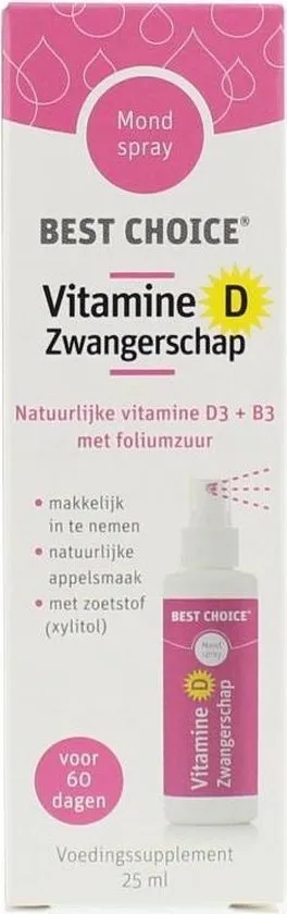 Best Choice Vitamine D Zwangerschap 25 ml