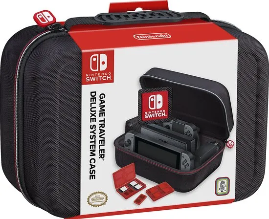 Bigben Nintendo Switch Deluxe Case - Consolehoes - Zwart