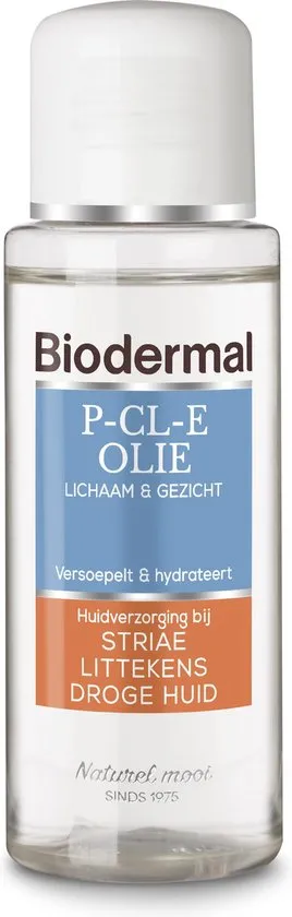 Biodermal P-CL-E Olie - 75ml - Huidverzorging voor Striae, littekens en droge huid