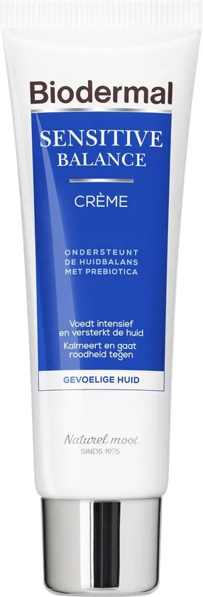 Biodermal Sensitive Balance Crème – Gezichtsverzorging - Dagcreme voor de gevoelige huid - 50ml