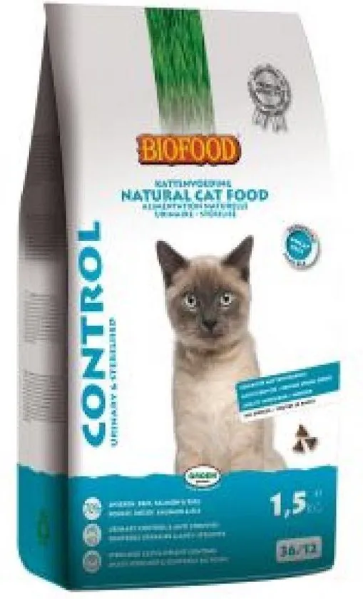 Biofood premium quality kat control urinary / sterilised kattenvoer 10 kg