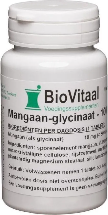 Biovitaal Mangaan Glycinaat