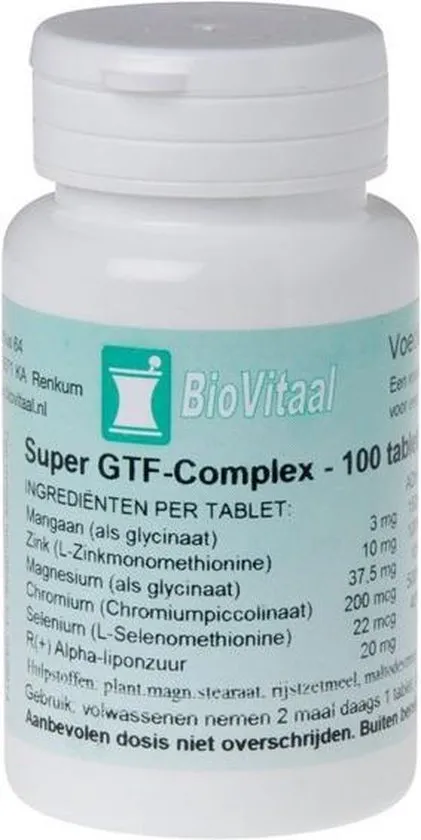 Biovitaal Super gtf complex