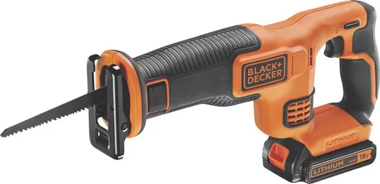 BLACK+DECKER BDCR18-QW reciprozaag - met 18V Lithium-Ion accu en lader