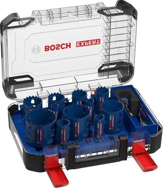 Bosch Accessories EXPERT Tough 2608900448 Gatenzaagset 14-delig 20 mm, 22 mm, 25 mm, 32 mm, 35 mm, 40 mm, 44 mm, 51 mm, 60 mm, 68 mm, 76 mm 14 stuk(s)