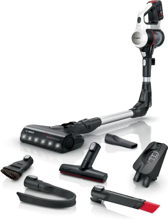Bosch BCS711XXL steelstofzuiger & elektrische bezem Zakloos 0,3 l Wit