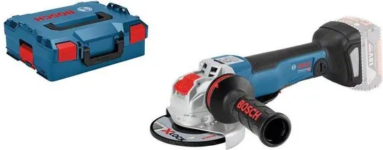 Bosch GWX 18 V-10 PC 18V Li-Ion accu X-LOCK Haakse slijper body in L-Boxx - 125mm - koolborstelloos - Simply Connected