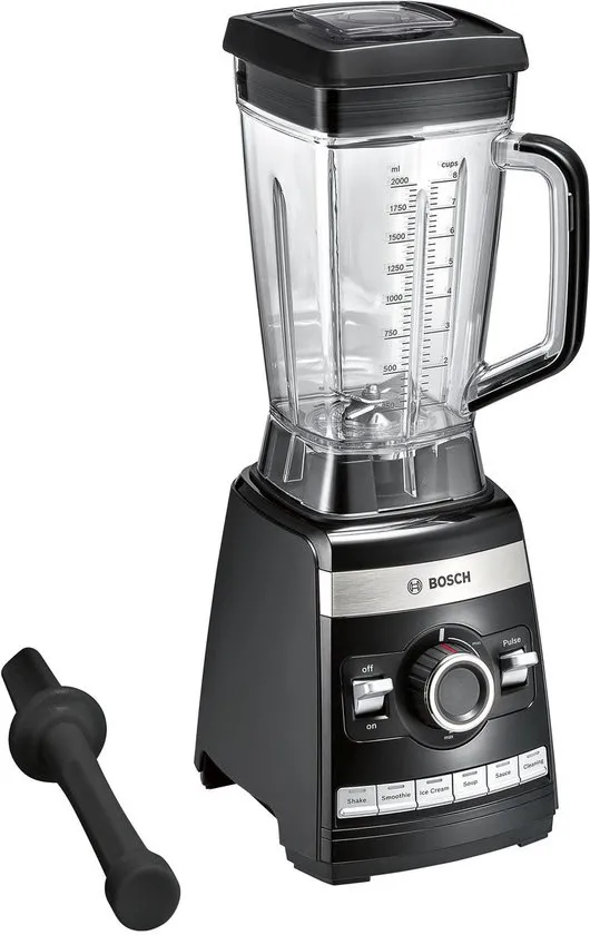 Bosch MMBH6P6B VitaBoost - Powerblender - High speed - Zwart