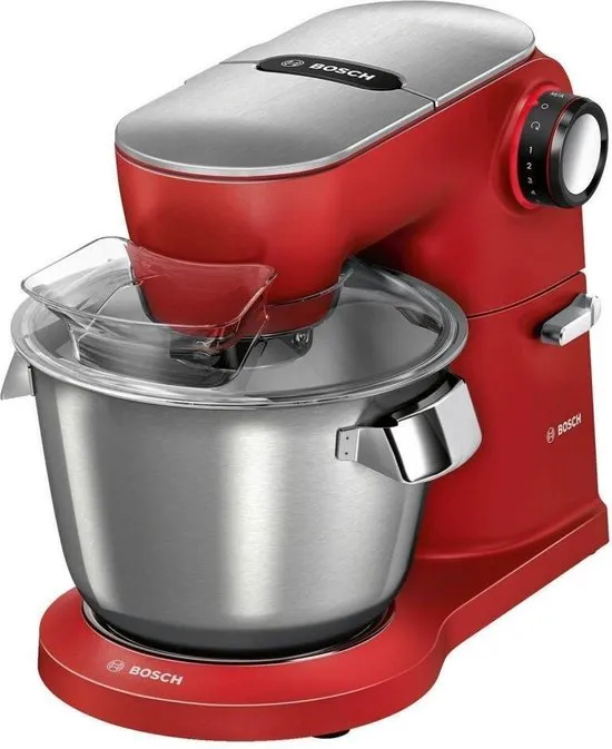 Bosch OptiMUM MUM9A66R00 - Keukenmachine - Rood/RVS