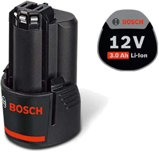 Bosch Professional - Accu GBA 12V 3.0 Ah (1X GBA 12V 3.0 Ah)