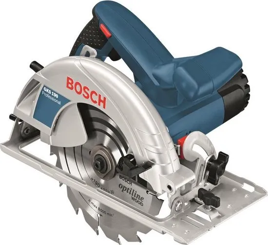 BOSCH PROFESSIONAL Cirkelzaag GKS190 - 1400 Watt - 70 mm - Zaagdiepte - Incl. Zaagblad