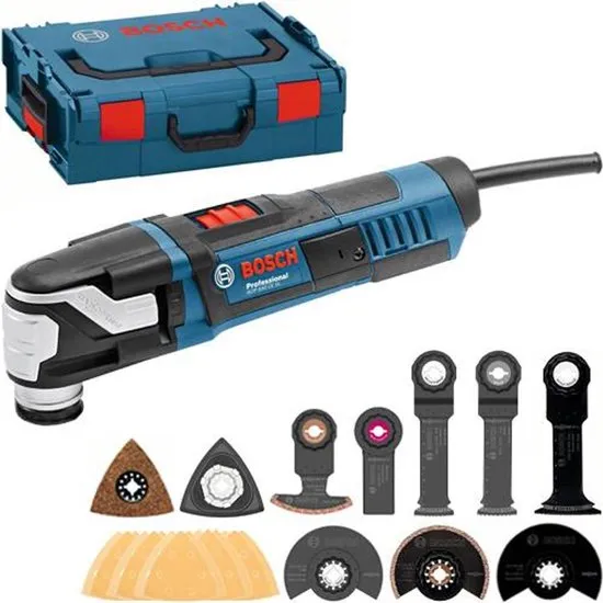 Bosch Professional GOP 55-36 Multitool - Oscillerend - 550 Watt - Inclusief 11 accessoires en L-BOXX