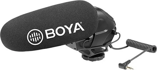 Boya BY-BM3031 supercardioid shotgun video mic for DSLR's
