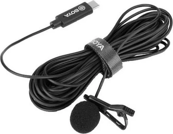 Boya BY-M3 lapel microphone for type C products