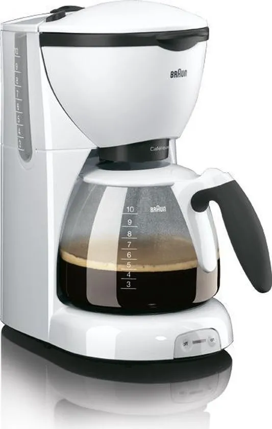 Braun Café House PurAroma KF520/1 - Koffiezetapparaat - Wit