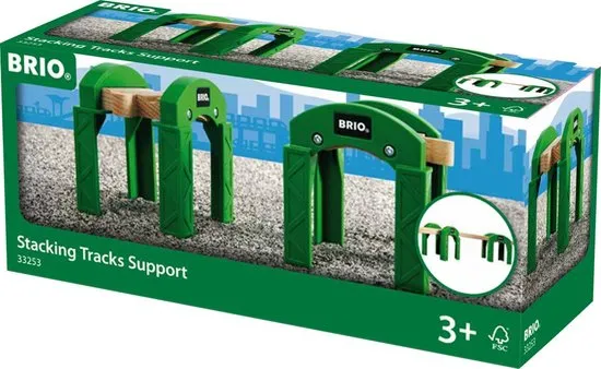 BRIO Groene spoorbrug pijlers - 33253