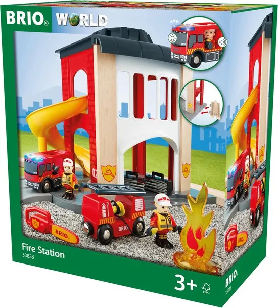 BRIO Grote brandweerkazerne - 33833