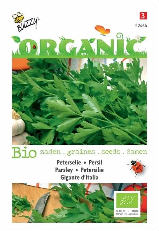 Buzzy® Organic Peterselie Gigante D'Italia (BIO)