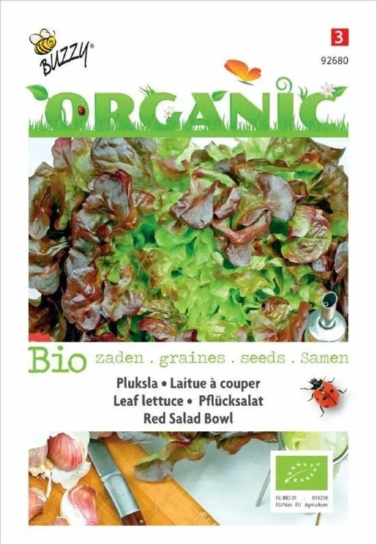 Buzzy® Organic Pluksla Red Salad Bowl (BIO)