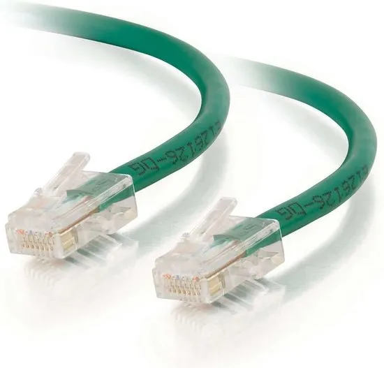 C2G 1,5m Cat5e Non-Booted Unshielded (UTP) netwerkpatchkabel - groen