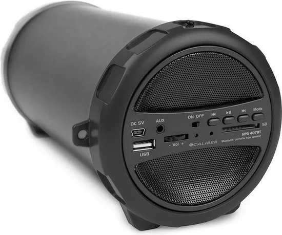 Caliber HPG407BT -  Draadloze speaker met Fm-ontvangst - Zwart