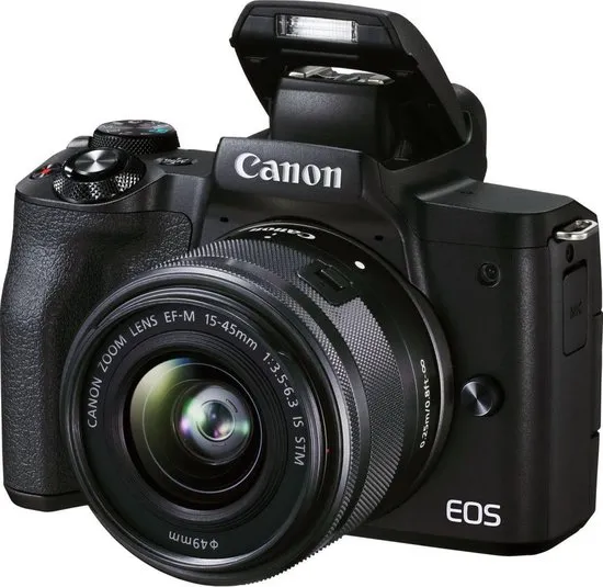 Canon EOS M50 Mark II M15-45 S Black