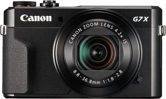 Canon PowerShot G7X Mark II - Vlog Kit - Inclusief Joby Gorilla 500 Tripod + 32GB SD-kaart