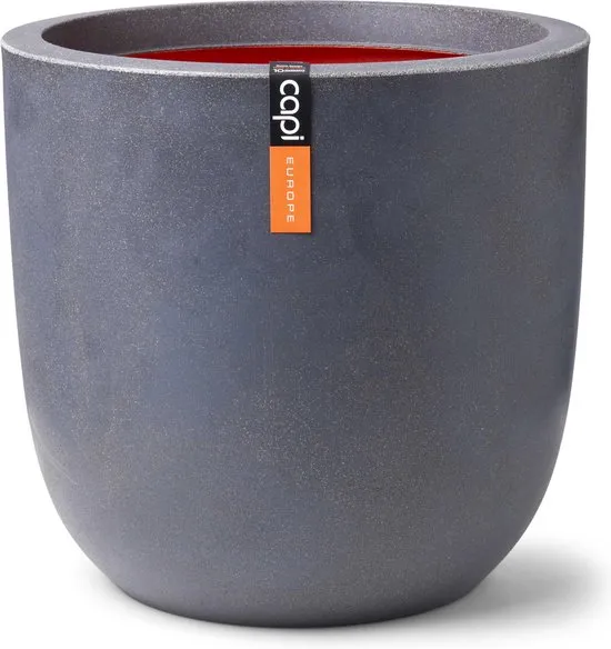 Capi Europe - Bloempot bol Smooth NL 54x52 donkergrijs