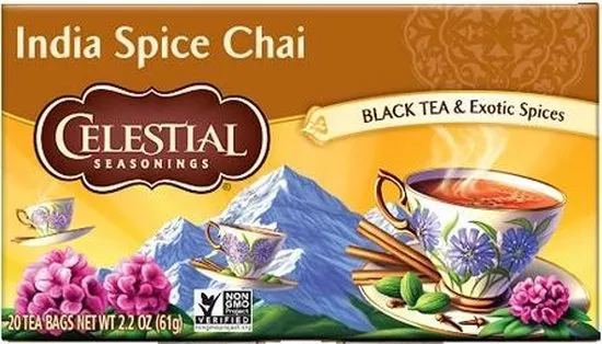 Celestial Seasoning - India Spice Chai - 20 Zakjes