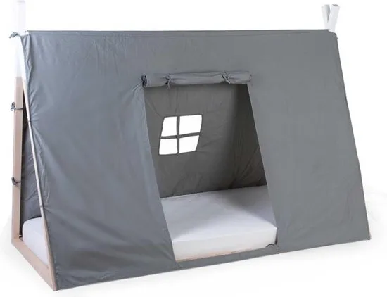 CHILDHOME - TIPI BED COVER 90x200 GRIJS
