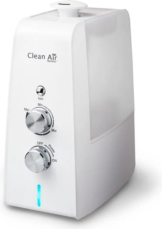 Clean Air Optima CA-602 luchtbevochtiger 3,5 l 30 W Transparant, Wit