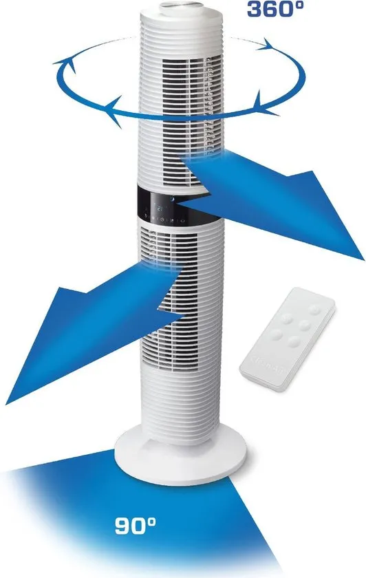 Clean Air Optima Design CA-406W - Torenventilator Ventilator