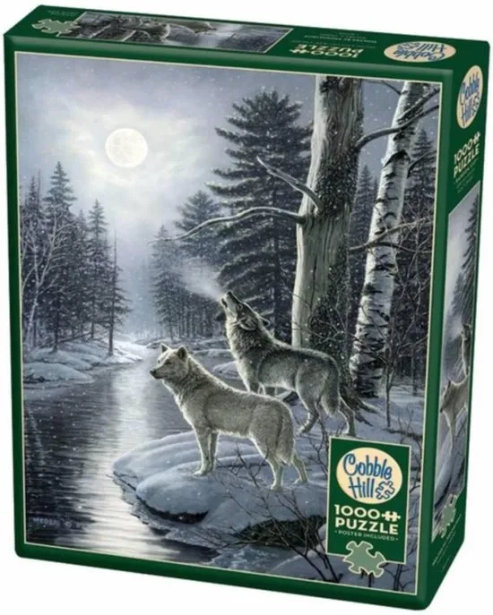 Cobble Hill Legpuzzel Wolves By Moonlight 1000 Stukjes