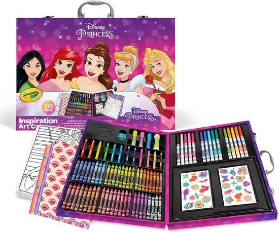 Crayola Disney Princess - Inspiratie Kleurkoffer