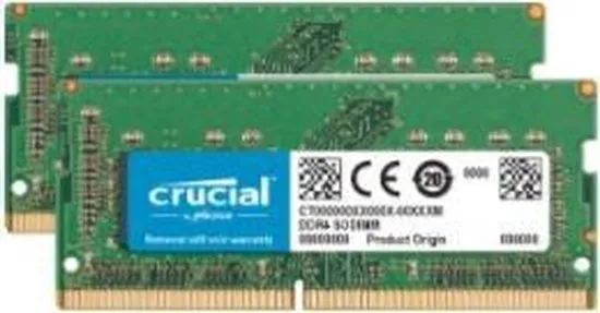 Crucial 16GB DDR4-2400 geheugenmodule 2400 MHz