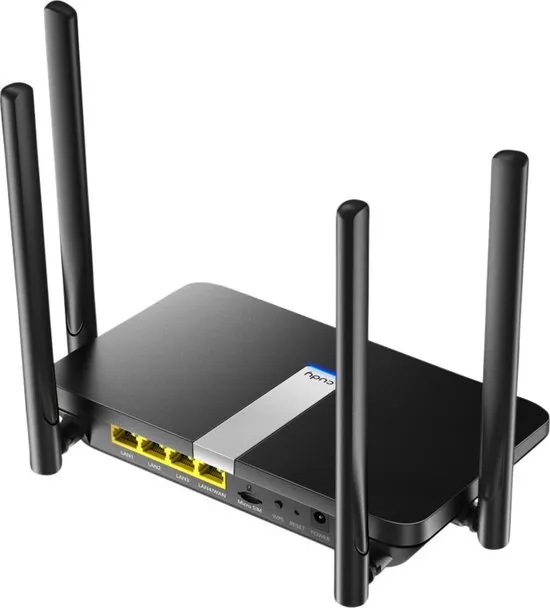 cudy LT500 WiFi-router met LTE Geïntegreerd modem: LTE 5 GHz 1200 MBit/s