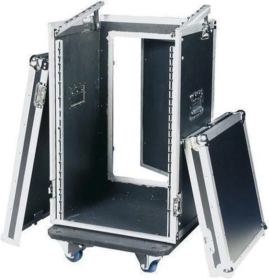 DAP Audio 19 inch flightcase (16HE front, 10HE top)