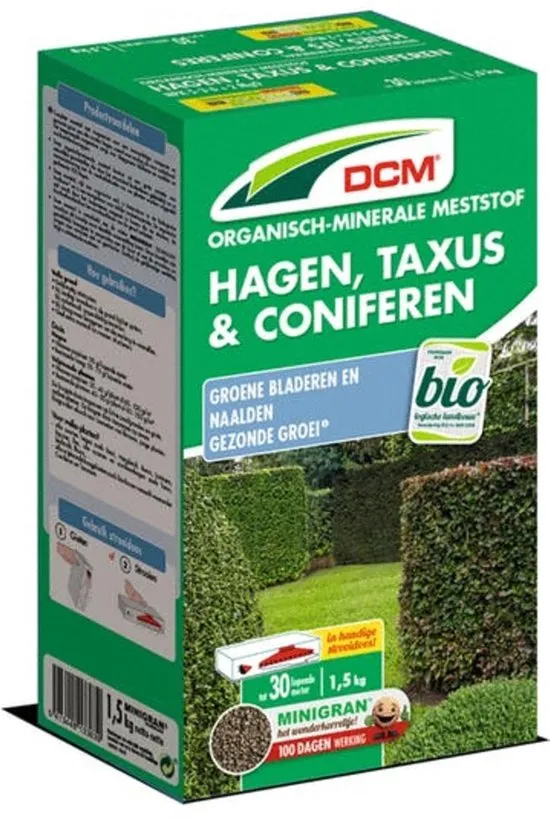 DCM Meststof Hagen, Taxus, Conifeeren (1,5 KG)