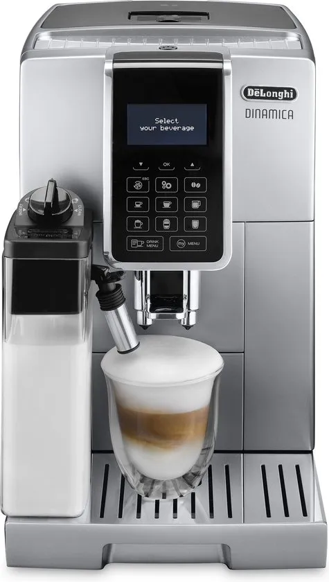 De'Longhi Dinamica ECAM 350.75.S - Volautomatische espressomachine - Zilver