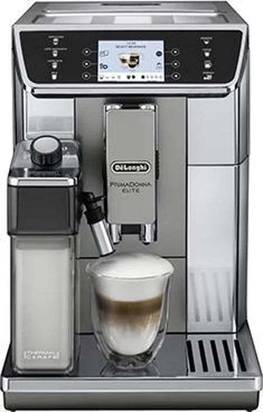 De'Longhi PrimaDonna Elite ECAM 650.55.MS - Espressomachine - ZIlver/Zwart
