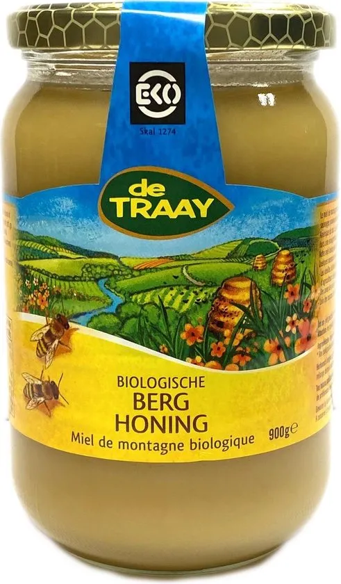 De Traay - Biologische berghoning   -  - Honing - Honingpot