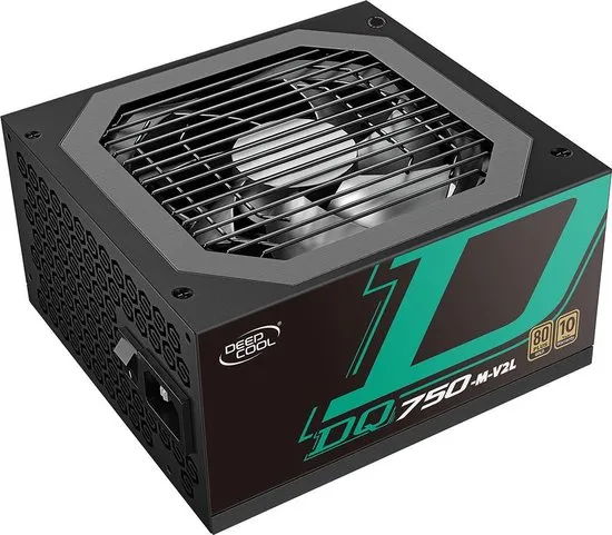 Deepcool DQ750-M-V2L - Voeding - 750W - 80+ Gold - Full Modular