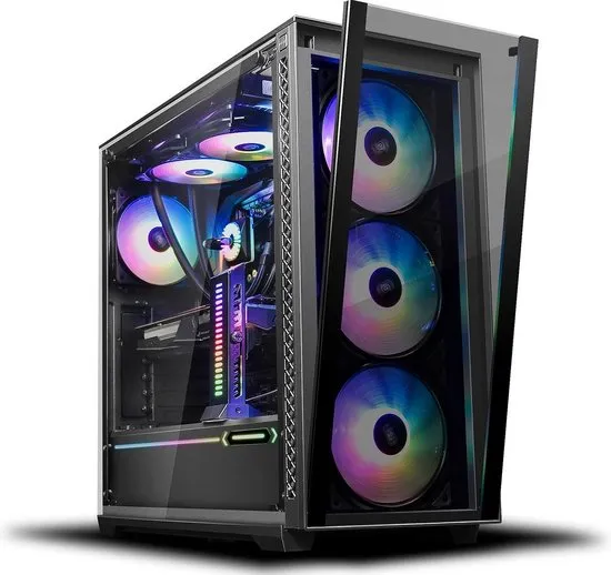 DEEPCOOL MATREXX 70 ADD-RGB 3F - Box zonder voeding - Medium toren - E-ATX-formaat