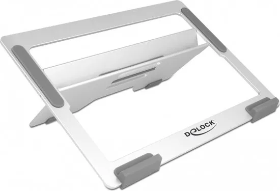 DeLOCK premium notebookstandaard met inklapbaar design / aluminium