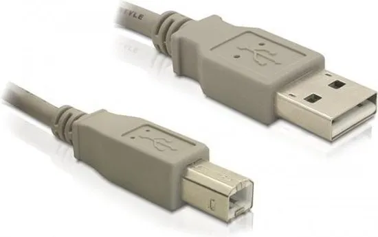 Delock USB 2.0 A Male naar USB 2.0 B Male - 3 m