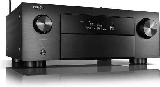 Denon AVC-X4700H - 9.2-kanaals 8K AV-receiver met Dolby Atmos, IMAX Enhanced en Auro 3D - Zwart