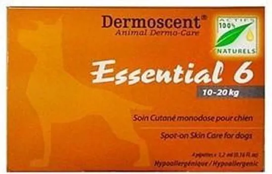 Dermoscent Essential 6 spot-on - Hond - 10-20 kg